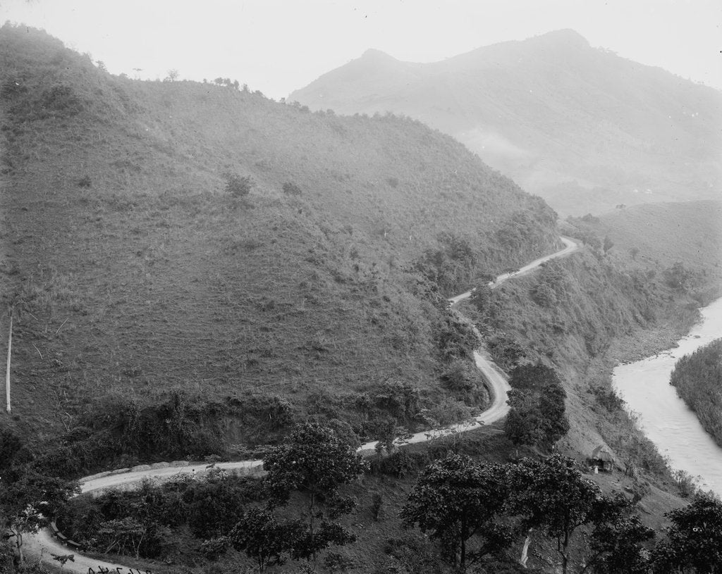 Detail of The Military Road, Puerto Rico, c.1903 by Detroit Publishing Co.