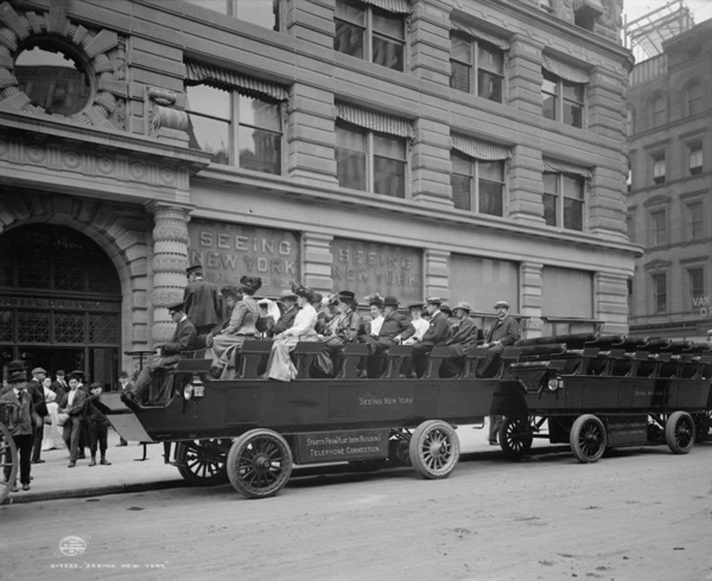 Detail of Seeing New York, 1904 by Detroit Publishing Co.