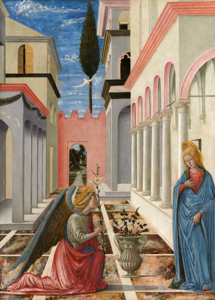 Detail of The Annunciation, c.1445/1450 by Fra Carnevale
