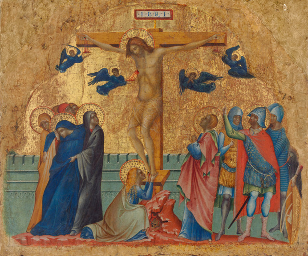 Detail of The Crucifixion, c.1340 by Paolo Veneziano