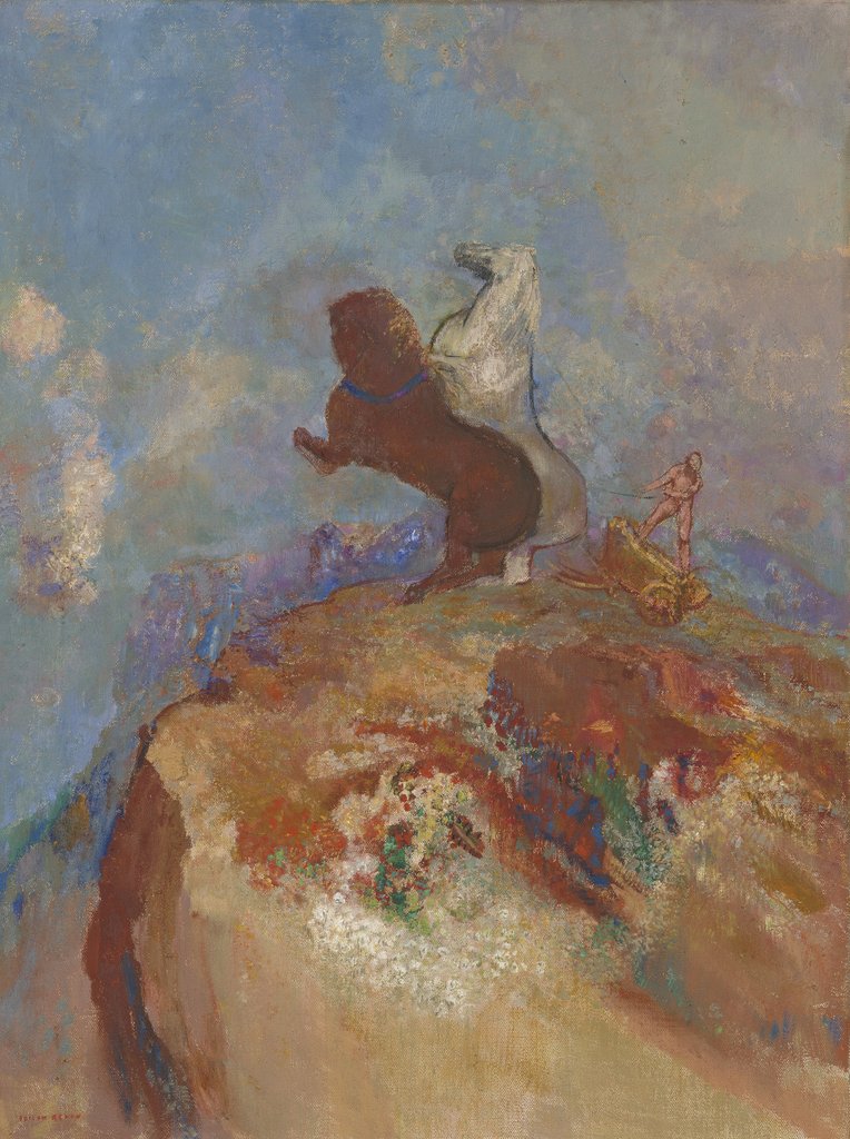 Detail of Apollo, c.1905-10 by Odilon Redon