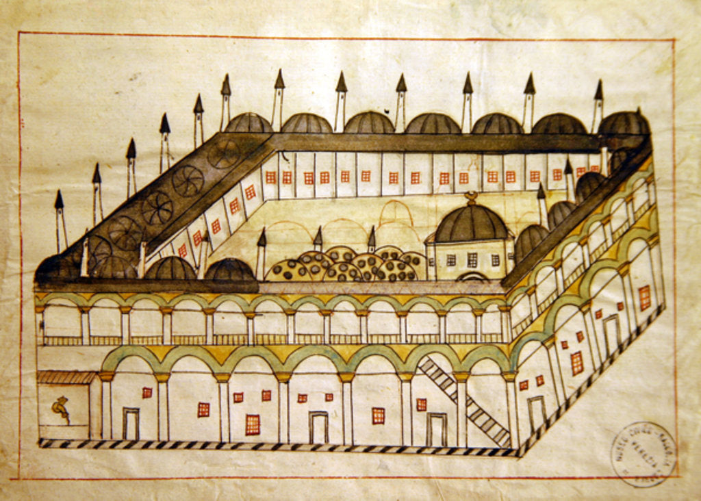 Detail of Ms. cicogna 1971 by Venetian School