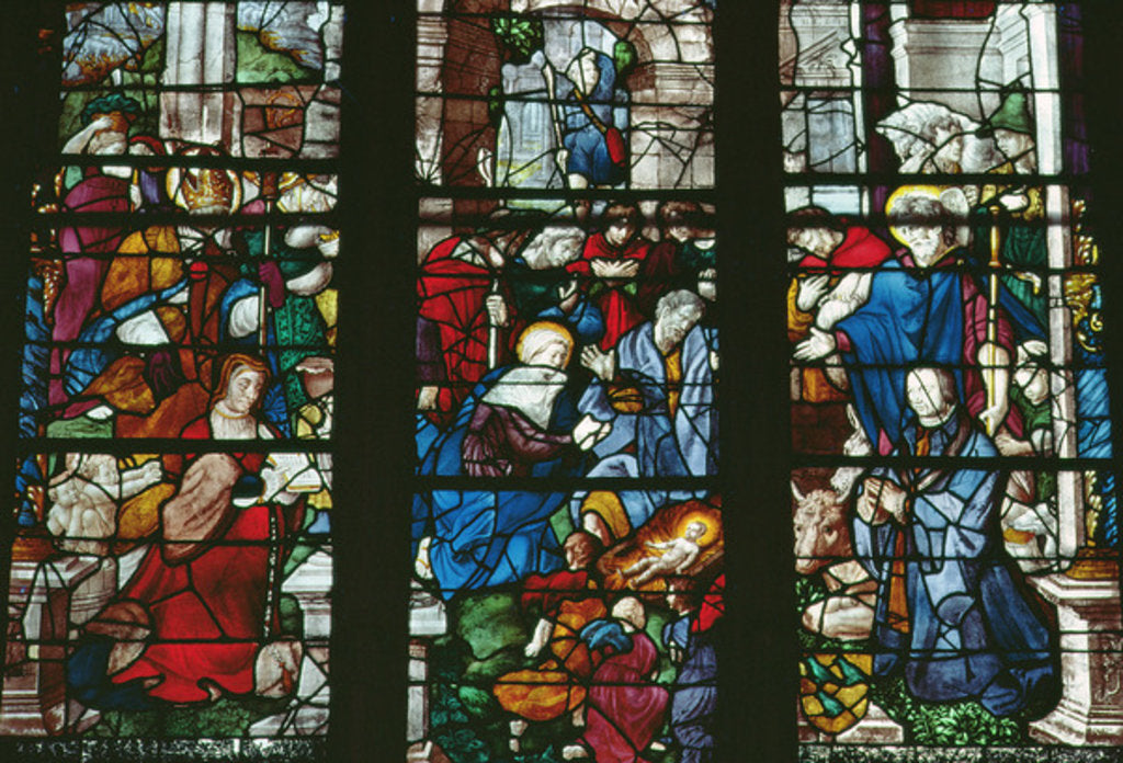 Detail of The Nativity by Anonymous