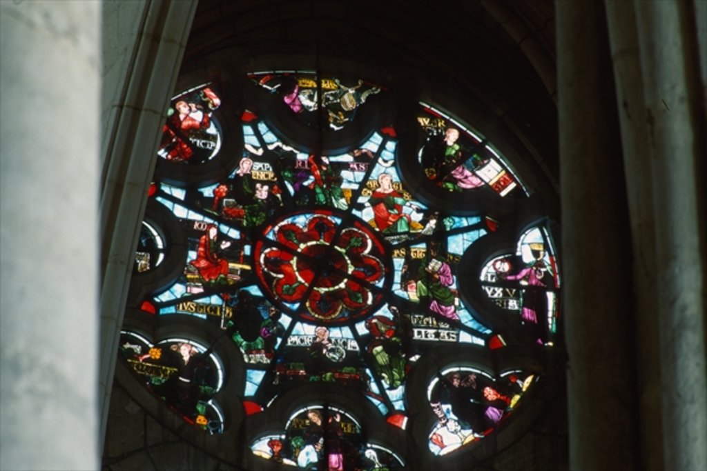 Detail of Rosette window by Anonymous