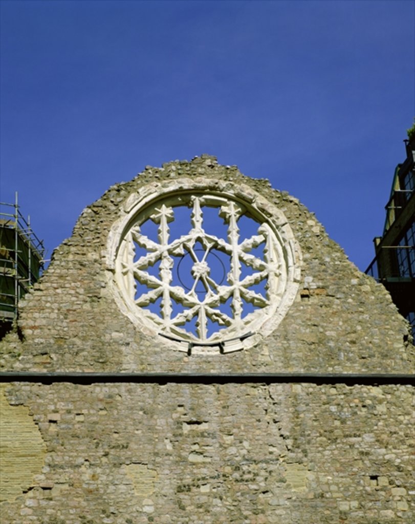 Detail of Rose window, early 14th century by Anonymous