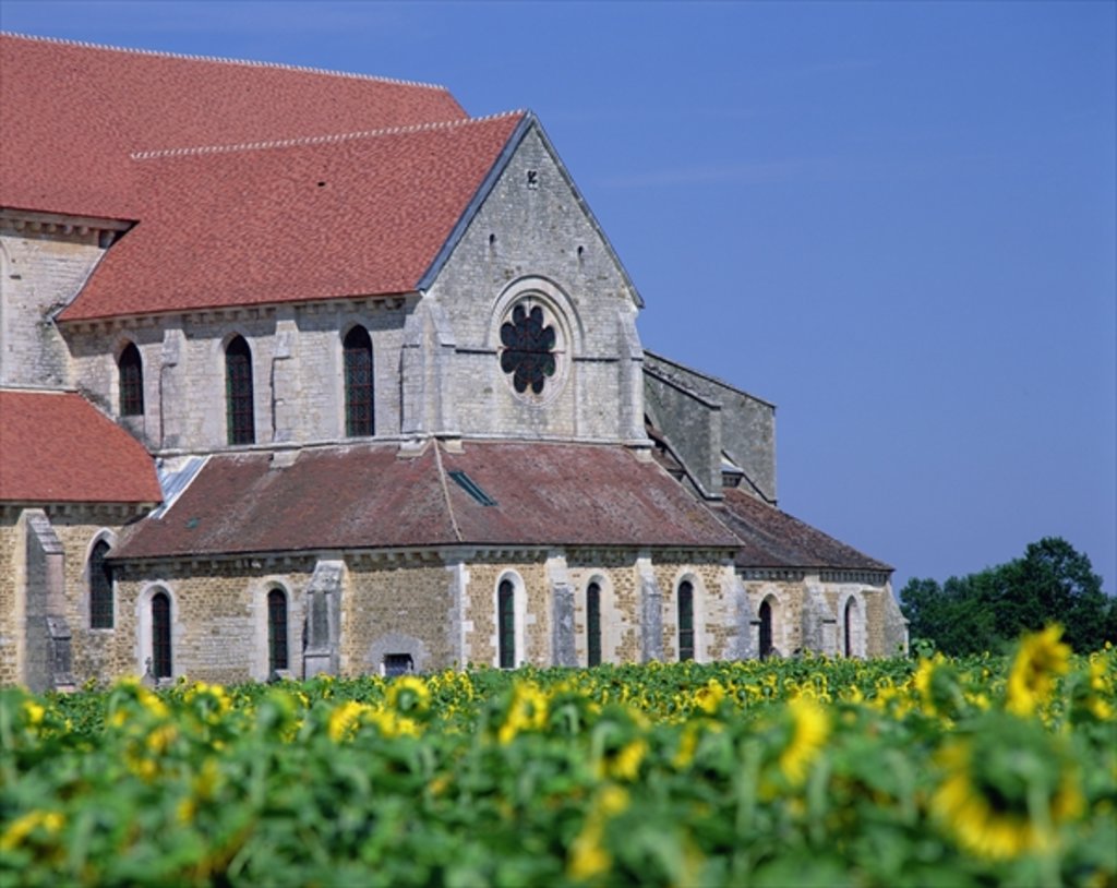 Detail of Pontigny Abbey by Anonymous