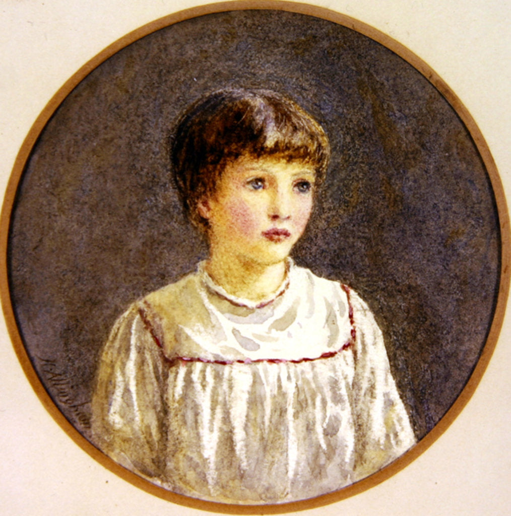 Detail of Alice by Helen Allingham