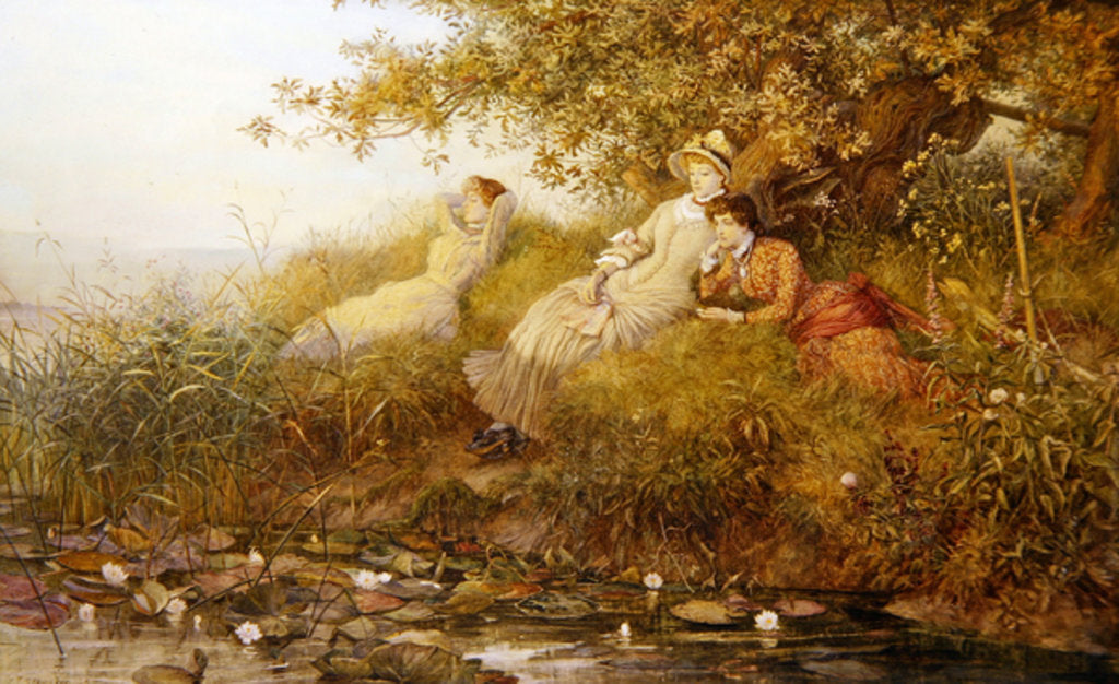 Detail of The Lotus Eaters, 1893 by Charles J. Staniland