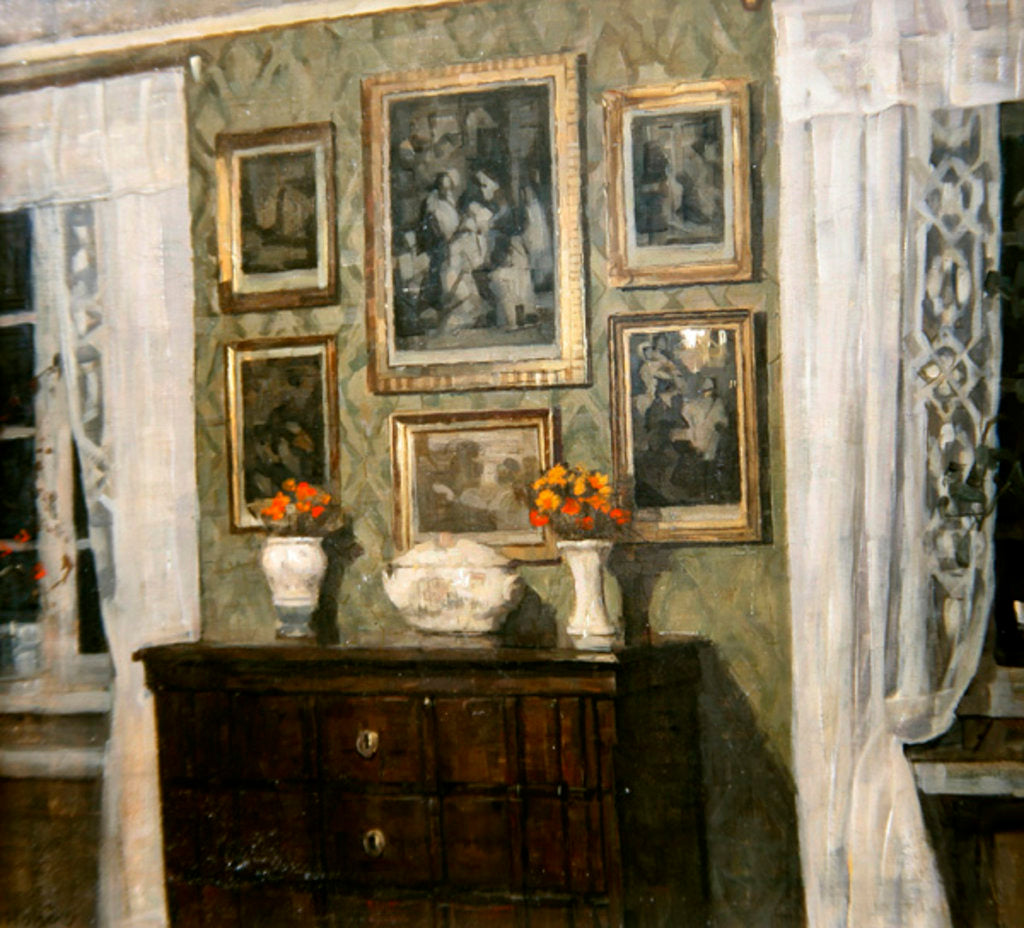 Detail of An Interior by Niels Holsoe