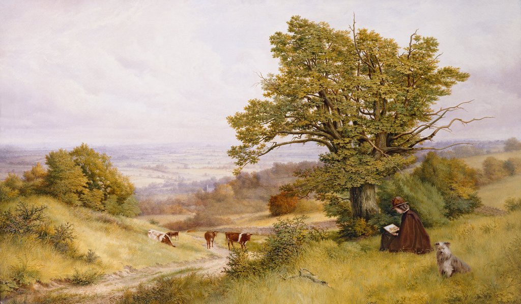 Detail of The Young Artist by Henry Key