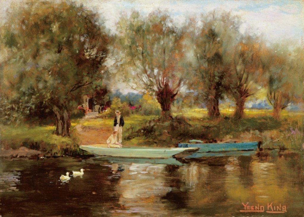 Detail of Ferry at Clifton by Henry John Yeend King