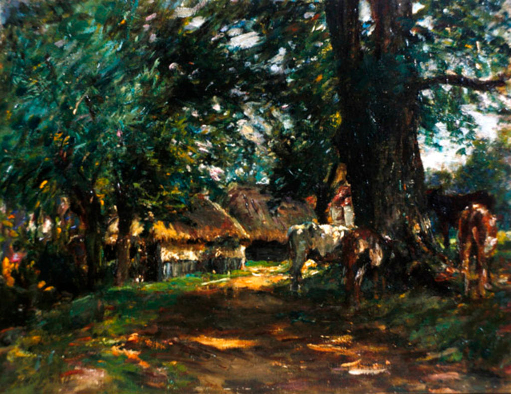 Detail of In the Shade by Mark Fisher