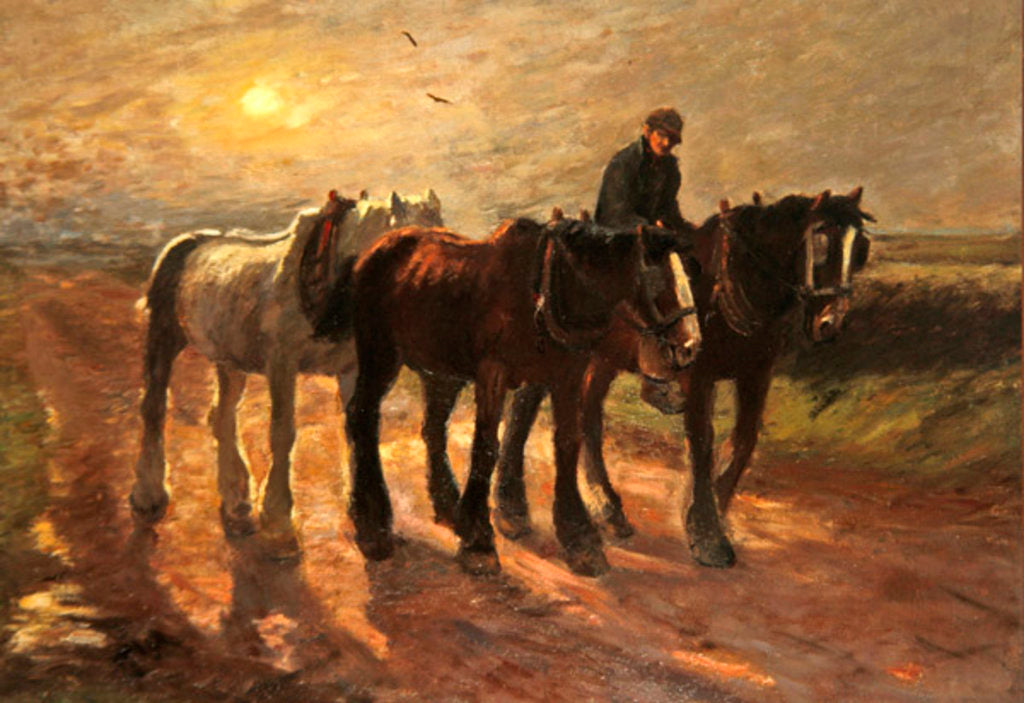 Detail of Homeward by Harry Fidler