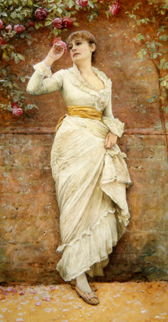 Detail of The Rose by Edward Killingworth Johnson