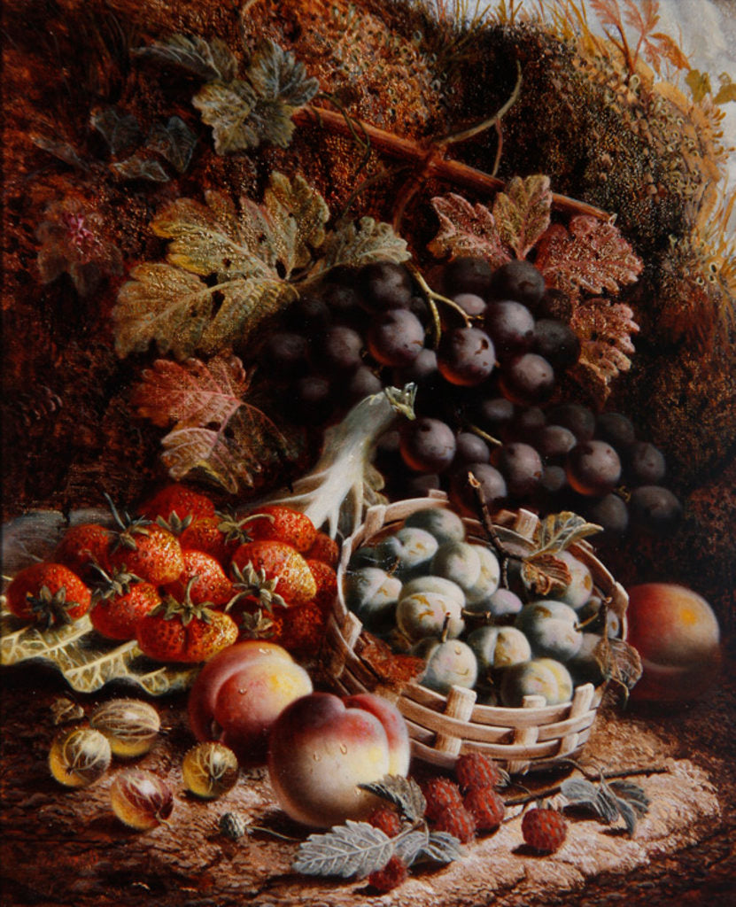 Detail of Still Life of Fruit II by Oliver Clare