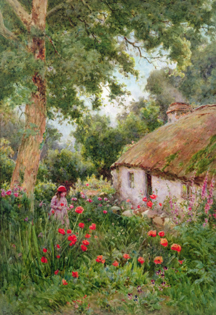Detail of A Cottage Garden by Tom Clough