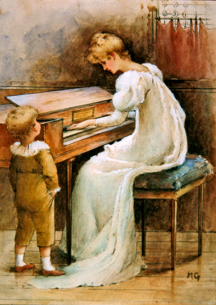 Detail of By Particular Desire by Maude Goodman