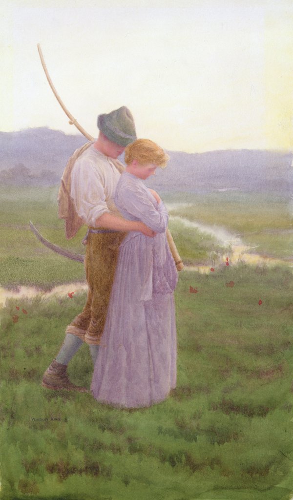 Detail of A Tender Moment by William Henry Gore