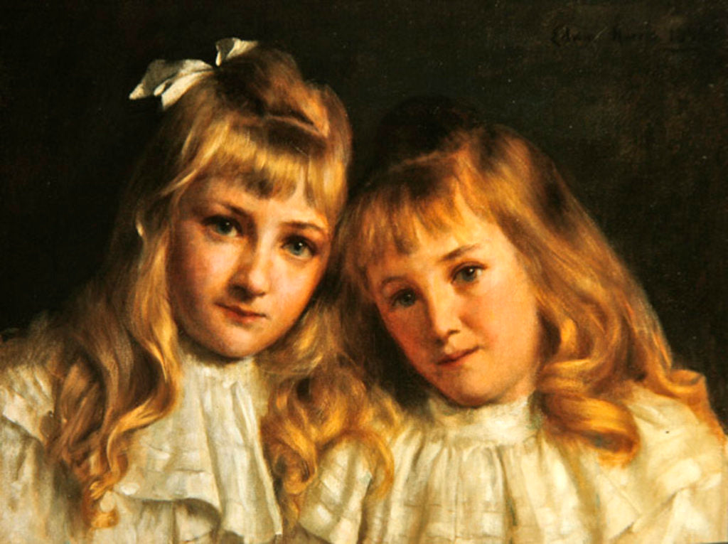 Detail of Sisters by Edwin Harris