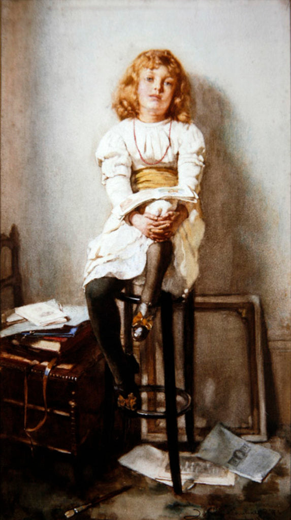 Detail of Is It Time, 1884 by John Henry Henshall