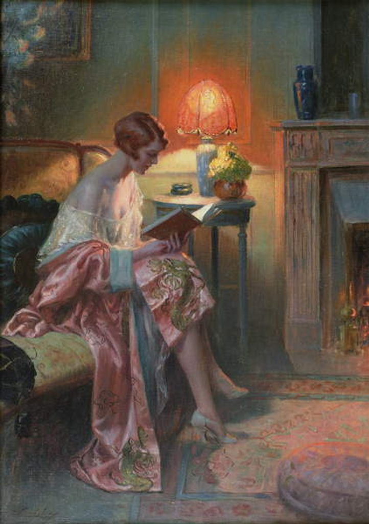Detail of A Quiet Read by Delphin Enjolras