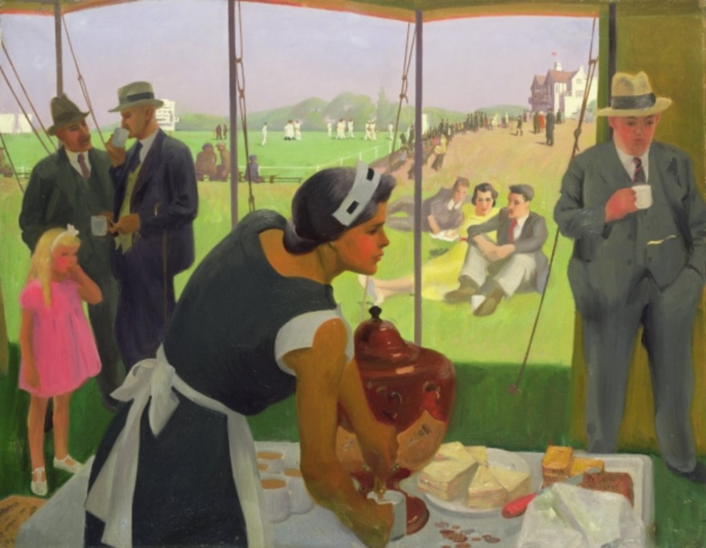 Detail of Afternoon Tea by Percy Shakespeare