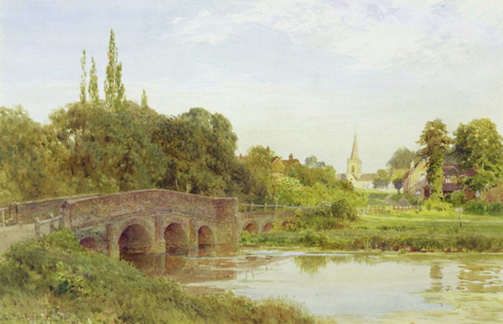 Detail of Dorking by Henry Sutton Palmer