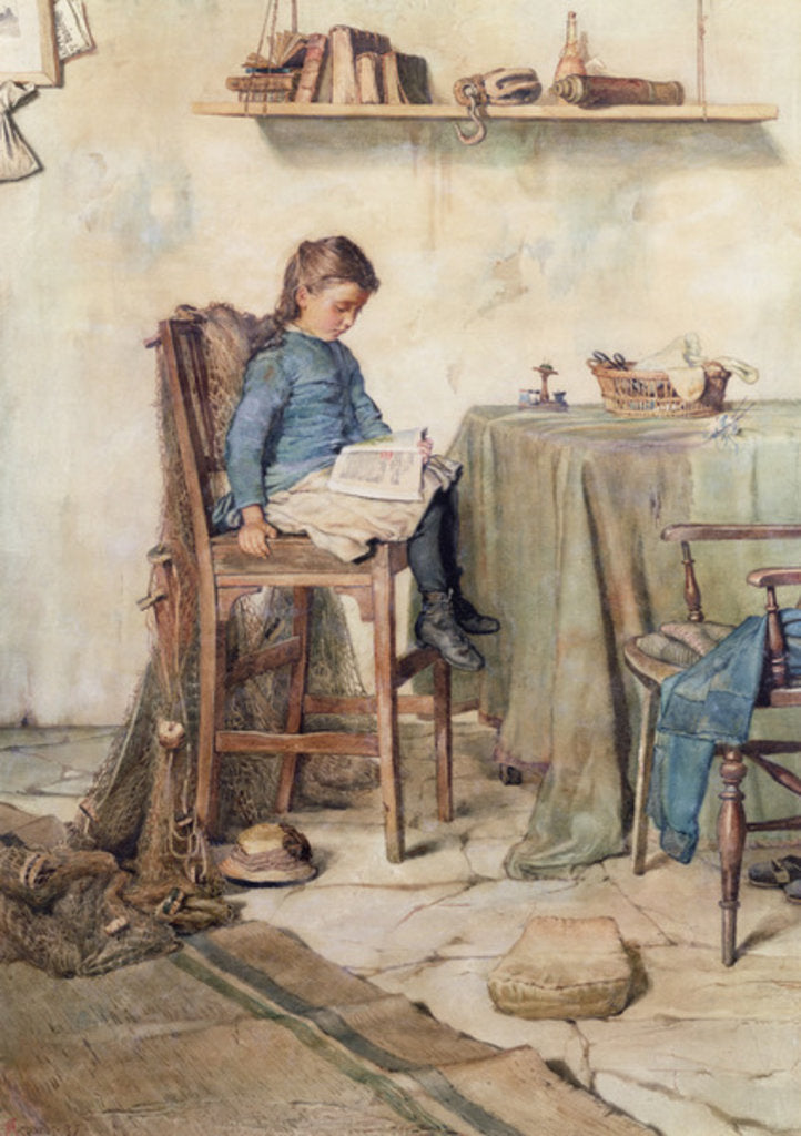 Detail of Homework by Frank Richards