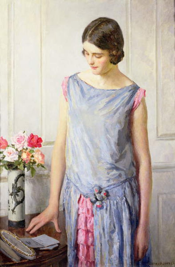 Detail of Yes or No by William Henry Margetson