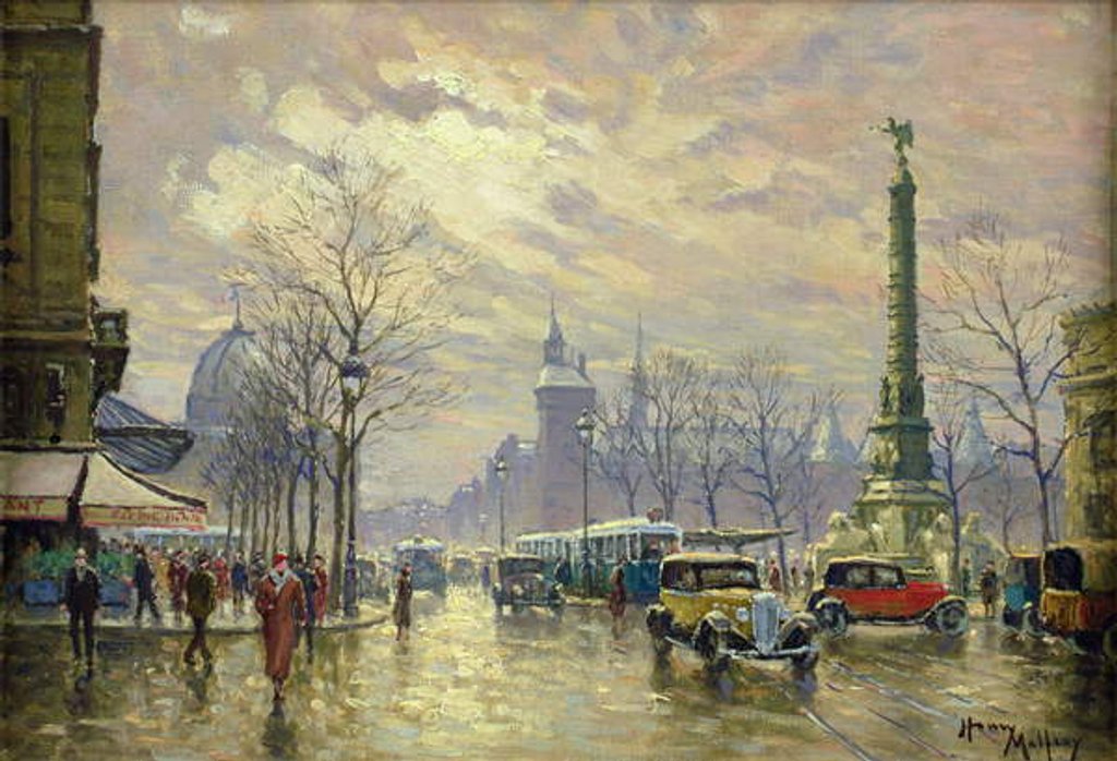 Detail of Place Vendome by Henri Malfoy