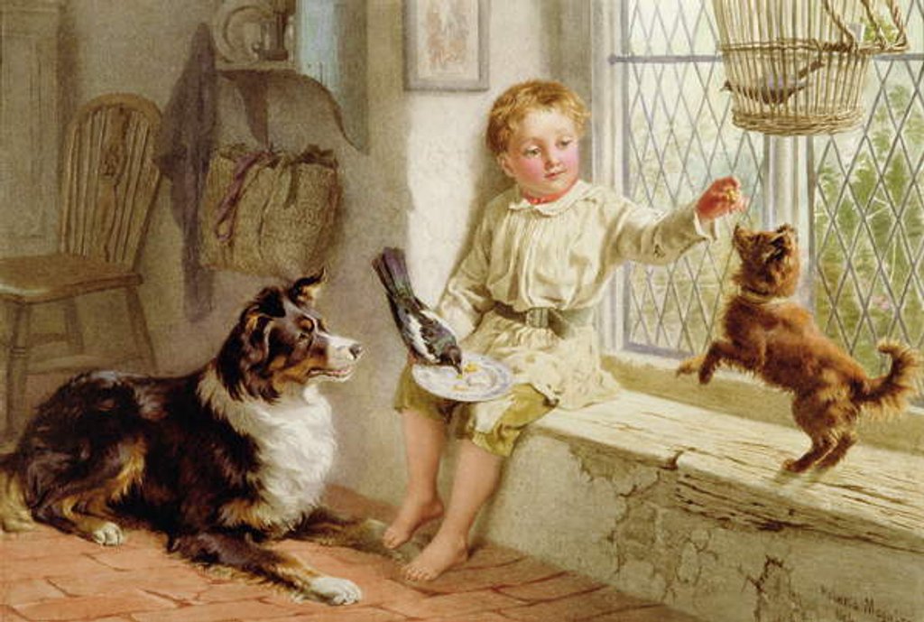 Detail of Friends by Helena J. Maguire