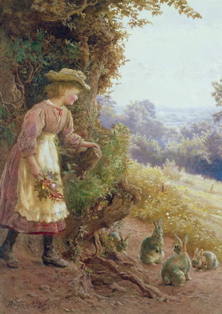 Detail of A Quiet Corner by Helena J. Maguire