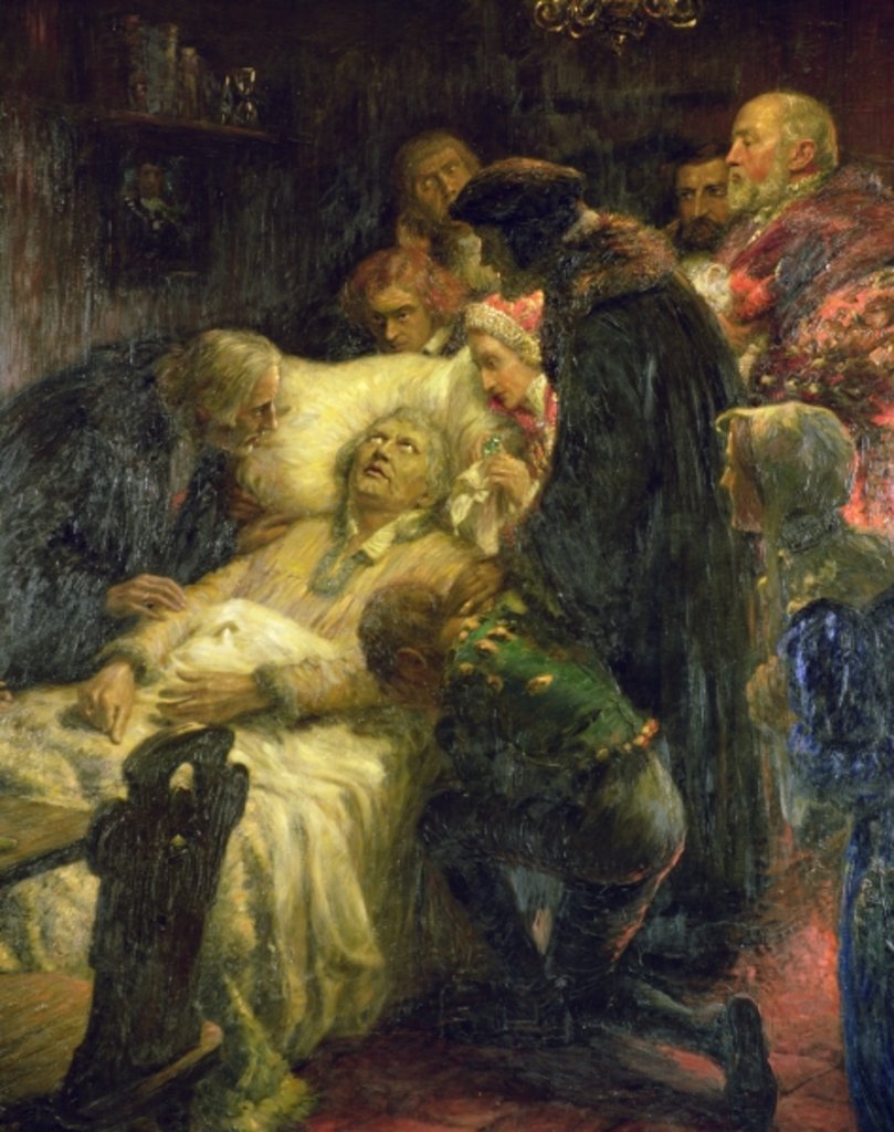 Detail of Luther's Last Confession, 1905 by William Friedrich Georg Pape