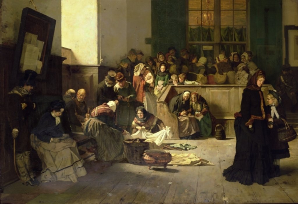 Detail of At the Pawnshop by Christian Ludwig Bokelman