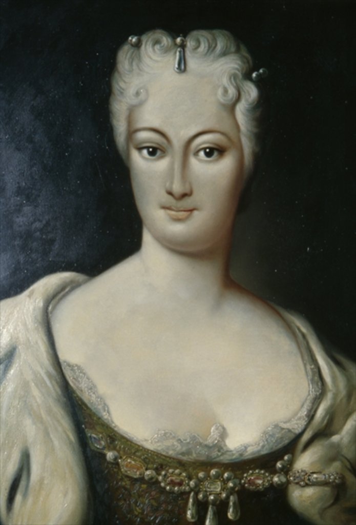Detail of Countess Cosel by German School
