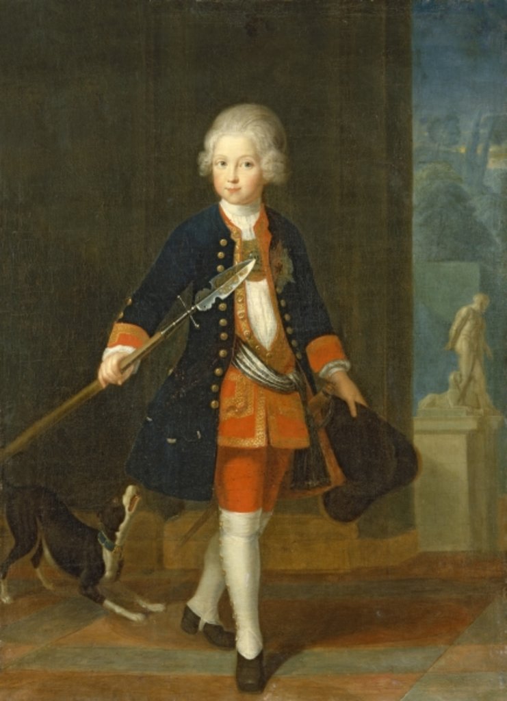 Detail of The Crown Prince Frederick II in his Corps de Cadets by Antoine Pesne