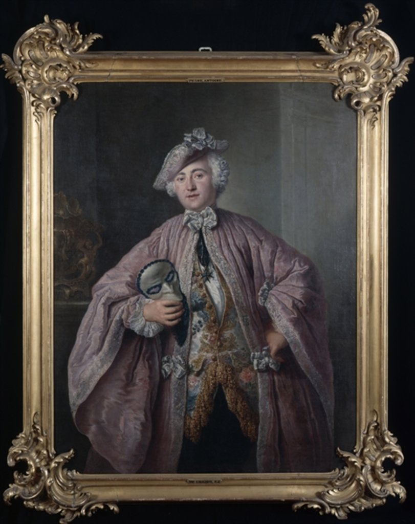 Detail of Franz Isaak von Chasot by Antoine Pesne