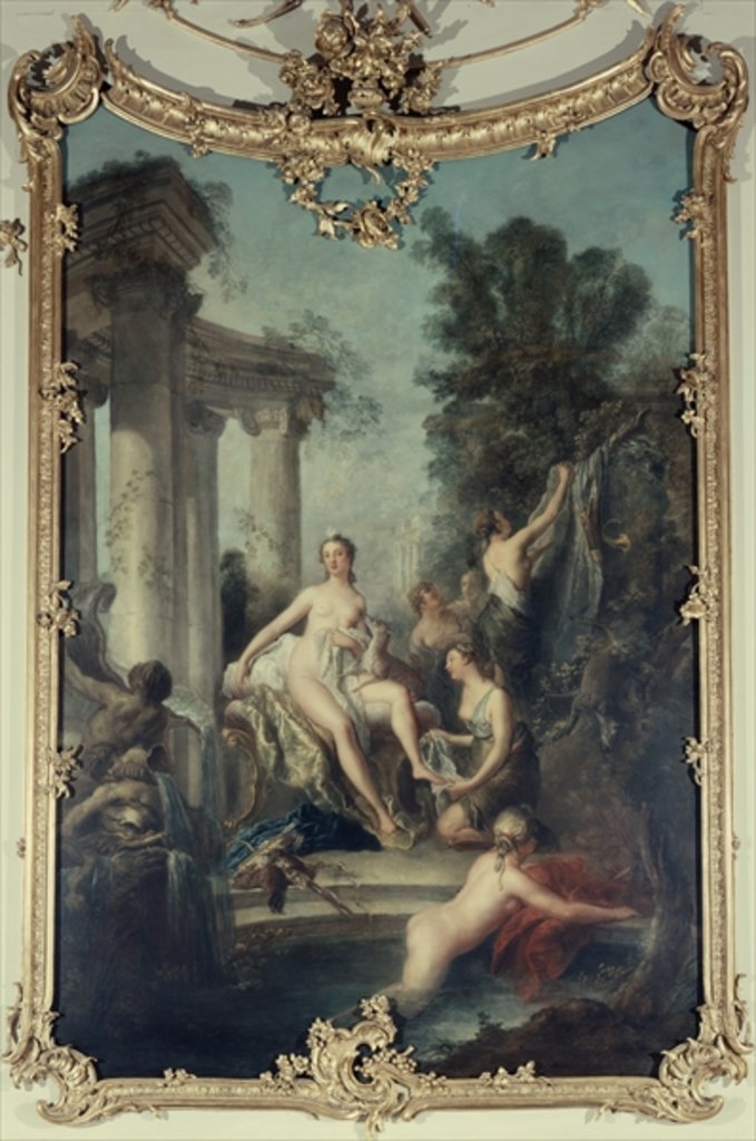Detail of Diana and her Nymphs Bathing, 1747 by Antoine Pesne