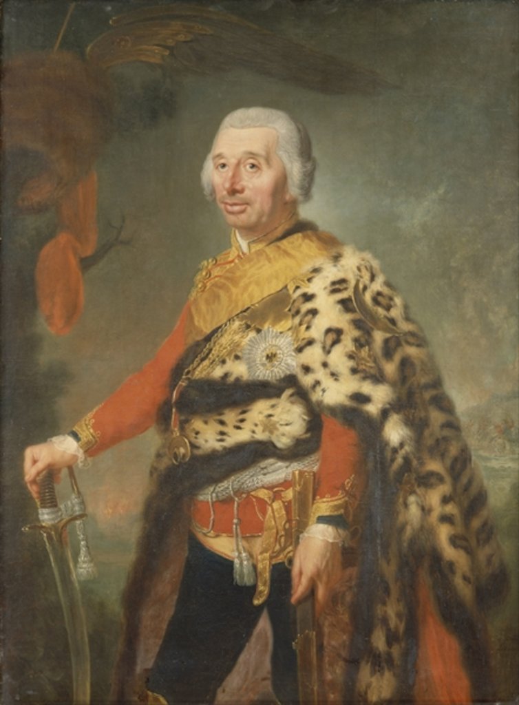 Detail of General von Zieten, 1769 by Anna Dorothea Therbusch