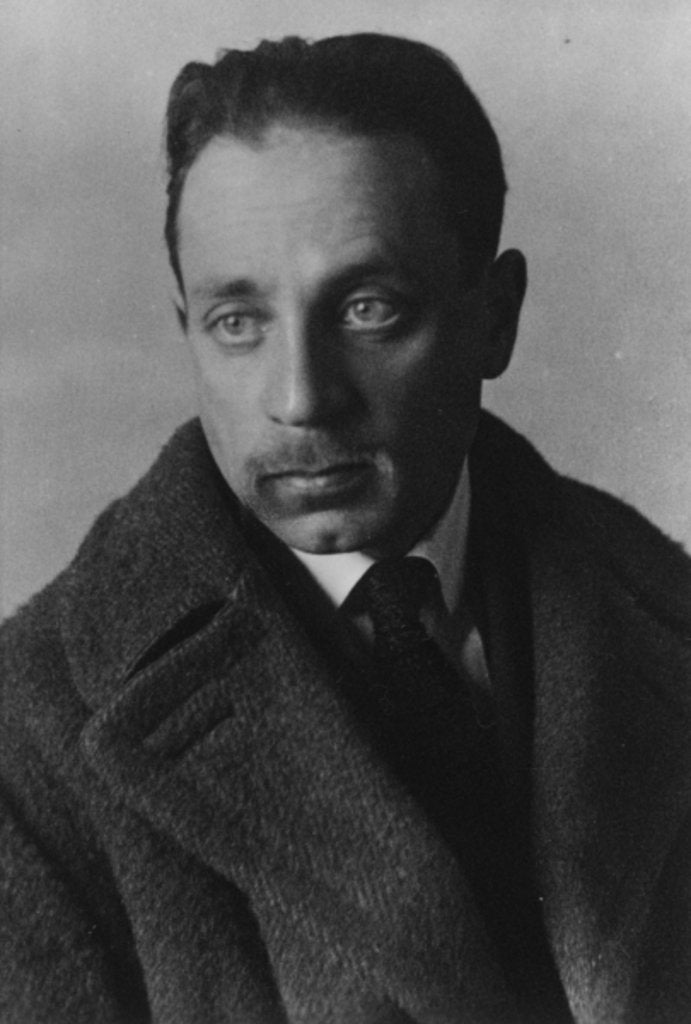 Detail of Rainer Maria Rilke by German Photographer