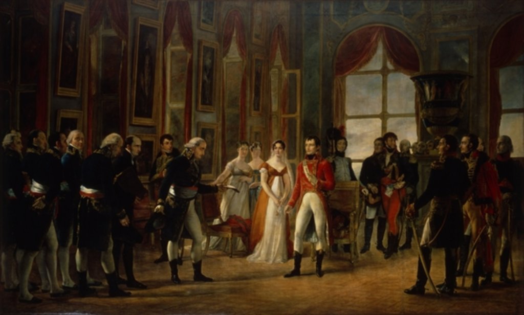 Detail of Napoleon receiving the senators and declaring himself emperor, 18th May 1804 by Georges Rouget