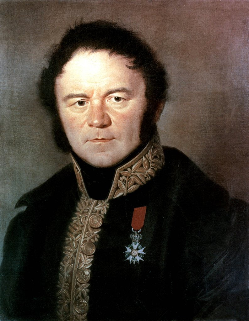 Detail of Portrait of Stendhal, 1836 by Silvestro Valeri