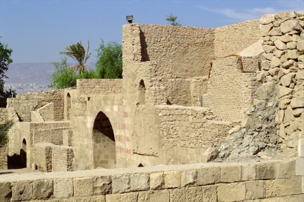 Detail of Fortress, built by Baldwin I by Anonymous