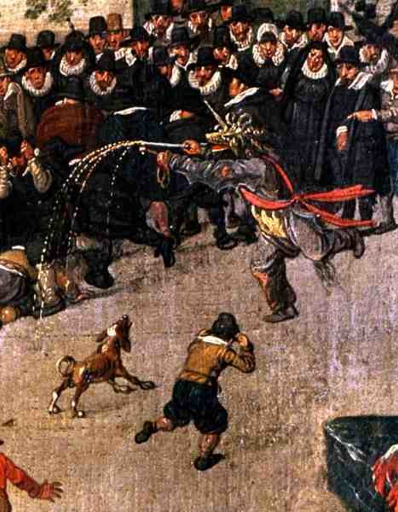 Detail of The Triumph of the Archduchess Isabella in the Brussels Ommerganck on 31st May 1615 by Denys van Alsloot