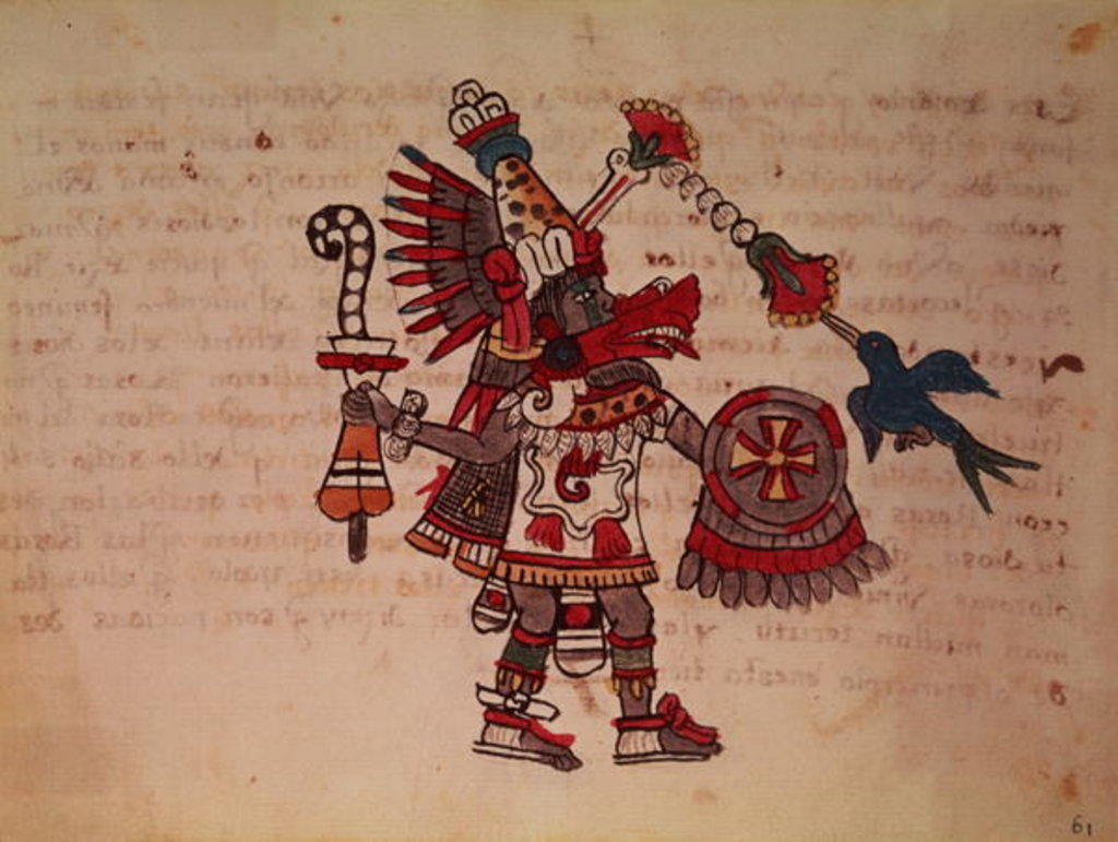 Detail of Quetzalcoatl by South American School