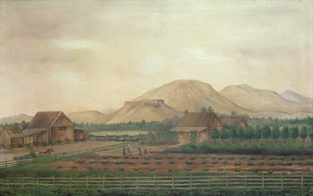 Detail of Knox Ranch, Idaho by American School