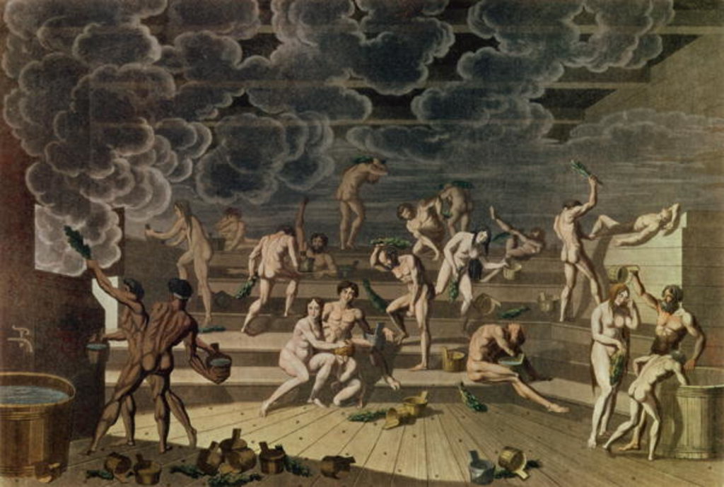 Detail of Russian steam baths by School Russian