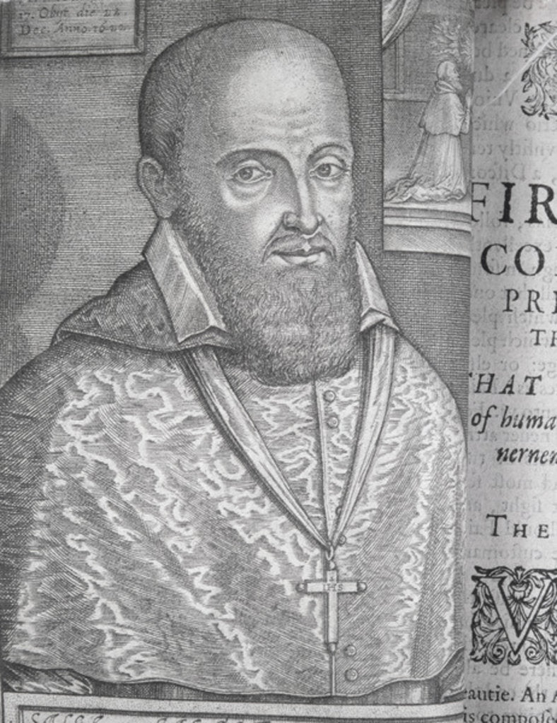 Detail of Francis of Sales French Roman Catholic prelate and devotional writer by English School