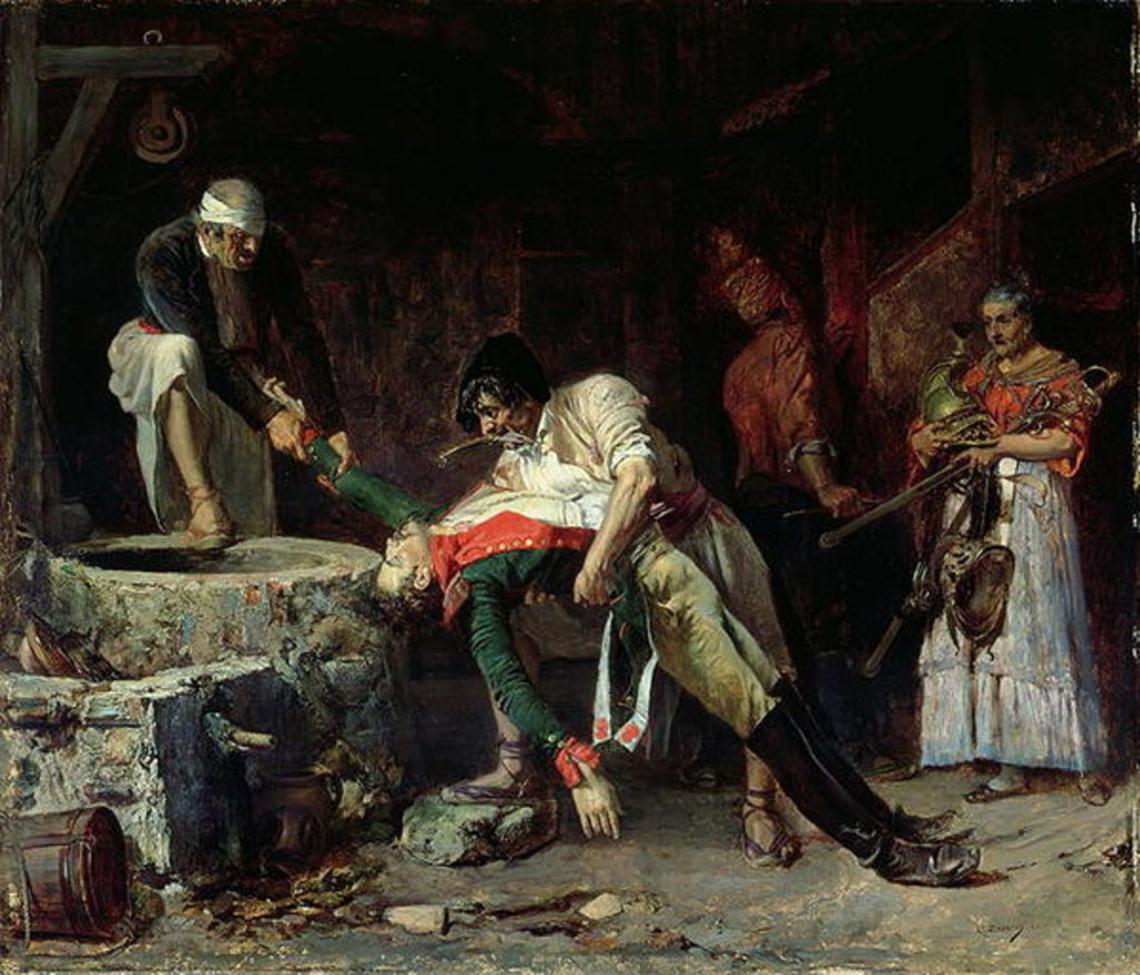 Detail of Spain 1812 - French Occupation, 1866 by Eduardo Zamacois y Zabala