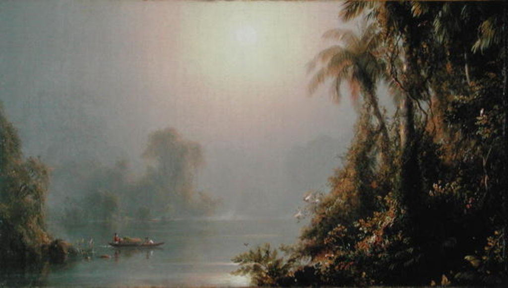 Detail of Morning in the Tropics, c.1858 by Frederic Edwin Church